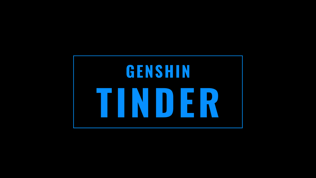 Genshin Tinder